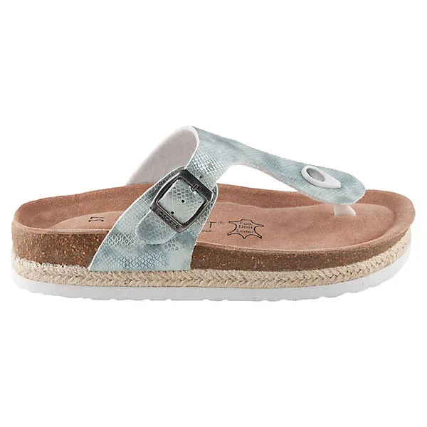 BIOSOFT Comfort & Easy Walk Amelie Khaki Rose Sky Sandalen Damen Größe 37 - 43 – Bild 2