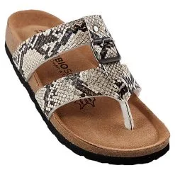 BIOSOFT Comfort & Easy Walk JETTE Gelb / Beige Sandalen Damen Größe 37 - 43