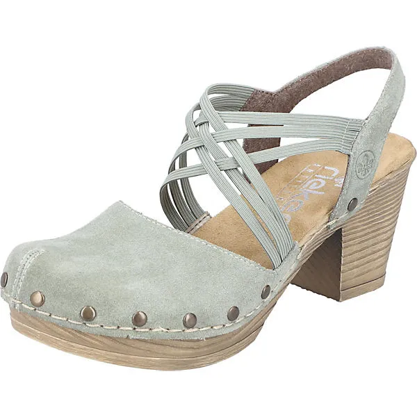 Rieker Plateau-Pumps - Mint