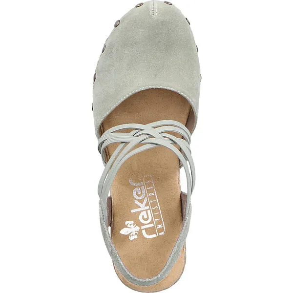 Rieker Plateau-Pumps - Mint – Bild 7