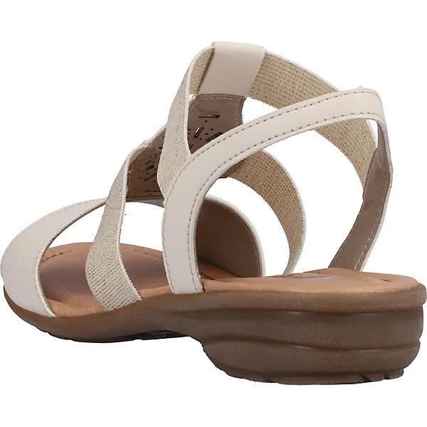 Remonte R3666-60 Komfort-Sandalen - Beige-kombi – Bild 6