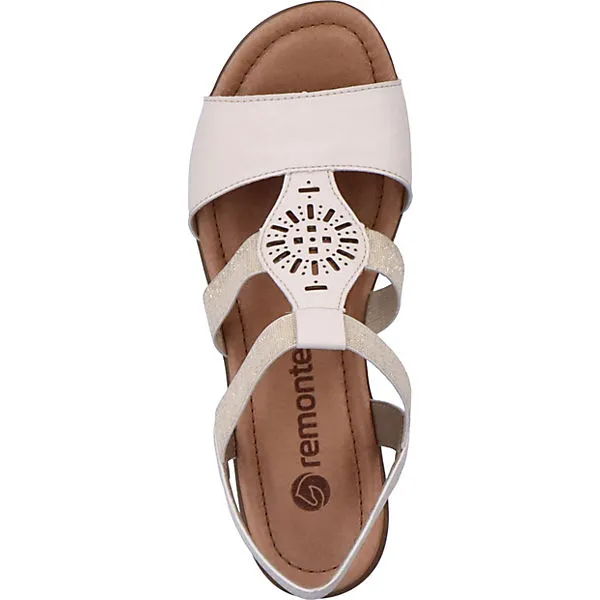 Remonte R3666-60 Komfort-Sandalen - Beige-kombi – Bild 7