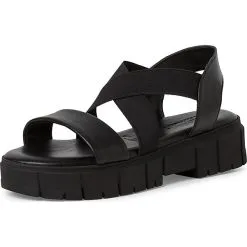 Tamaris Riemchensandalen - Schwarz
