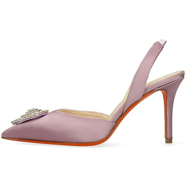 Melvin & Hamilton Lisa 1 High Heels Sling-Pumps - Violett – Bild 4