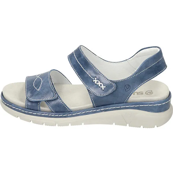 Suave Sandalen Komfort-Sandalen - Blau – Bild 2