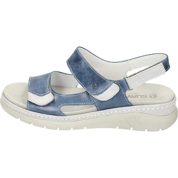Suave Sandalen Komfort-Sandalen - Blau – Bild 2