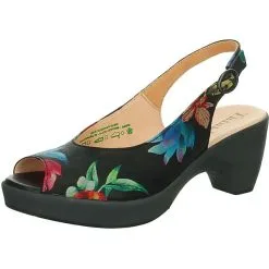 Think! Pumps Peeptoe-Pumps - Schwarz