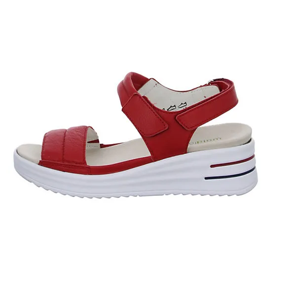 WALDLÄUFER Sandalen - Rot – Bild 2