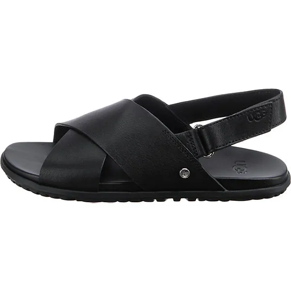 Ugg Solivan Slingback Klassische Sandalen - Schwarz – Bild 2