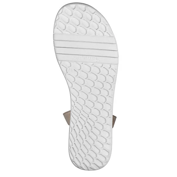 Tamaris Damen Sandalen 1-28718-20 Beige 402 Beige Comb Textil Mit TOUCH-IT Klassische Sandalen - Beige – Bild 4
