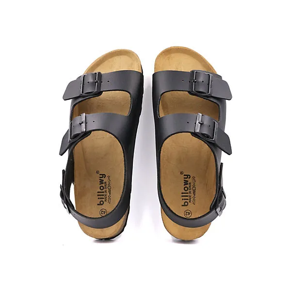 Billowy Sandale Schwarz Für Herren - Schwarz – Bild 4