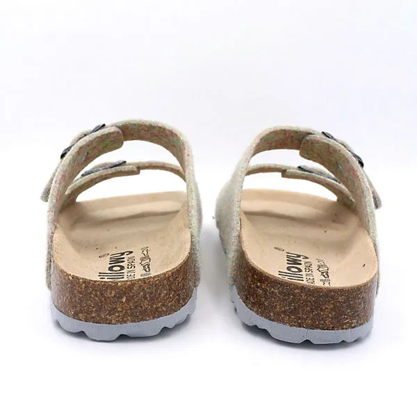 Billowy Sandale Grau Für Damen - Grau – Bild 3