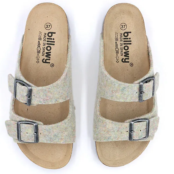 Billowy Sandale Grau Für Damen - Grau – Bild 4