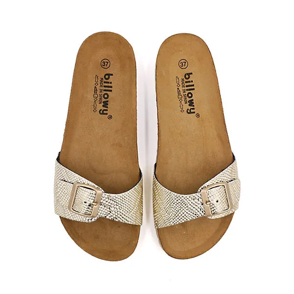 Billowy Sandale Gold Für Damen - Gold – Bild 4