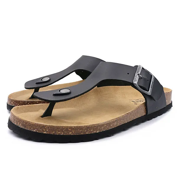 Billowy Sandale Schwarz Für Herren - Schwarz – Bild 2