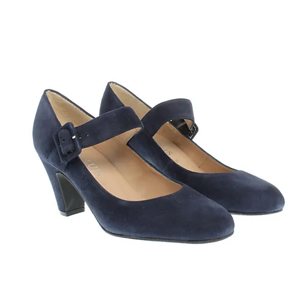 XAVER LUIS Pumps LISA - Spangenpumps Mit Bezogener Schließe Spangenpumps – Bild 2