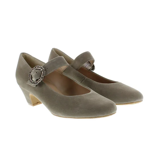 XAVER LUIS Pumps BETTY - Spangenpumps Mit Dirndl-Schließe Spangenpumps – Bild 2