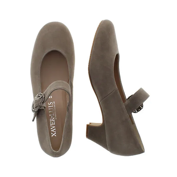 XAVER LUIS Pumps BETTY - Spangenpumps Mit Dirndl-Schließe Spangenpumps – Bild 3