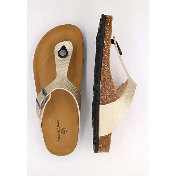 Billowy Sandale Gold Für Damen - Gold – Bild 2