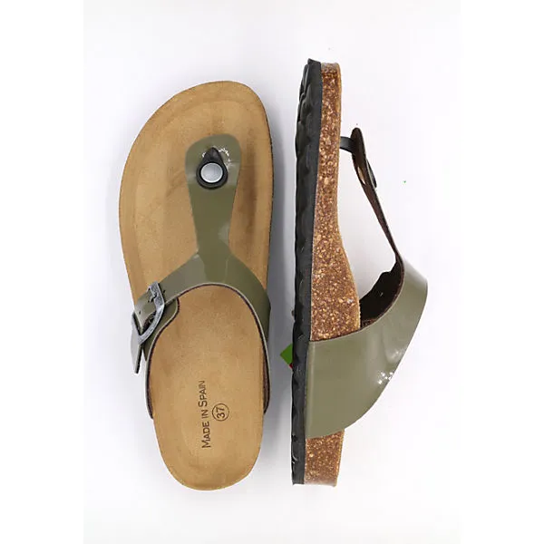 Billowy Sandale Khaki Für Damen - Khaki – Bild 2