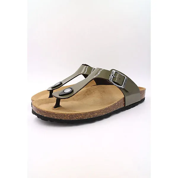 Billowy Sandale Khaki Für Damen - Khaki – Bild 3