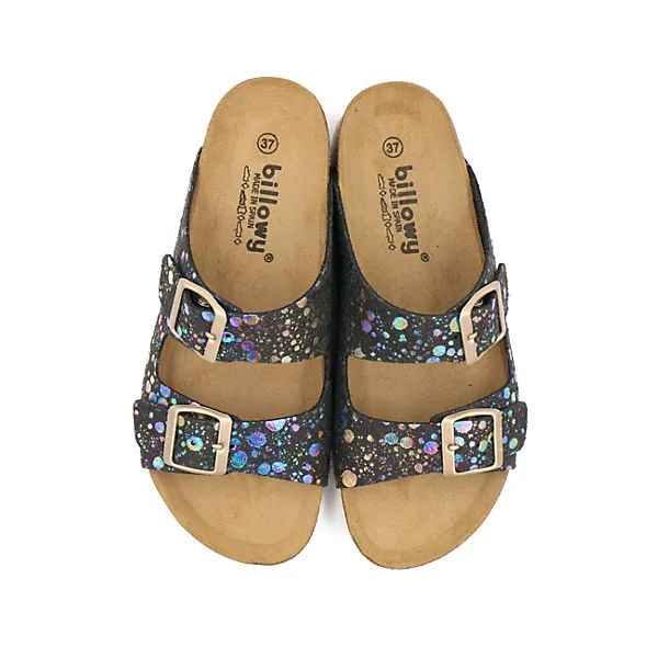 Billowy Sandale Schwarz Für Damen - Schwarz – Bild 4