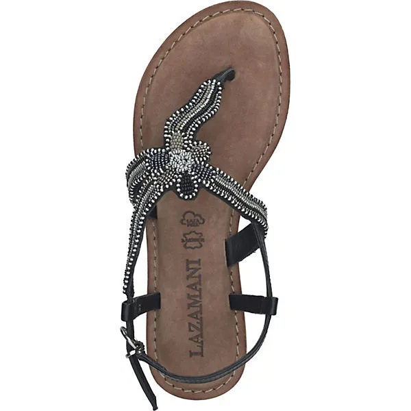 Lazamani Zehensteg T-Steg-Sandalen – Bild 6
