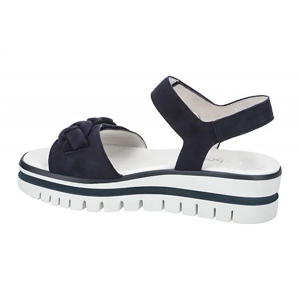 Gabor Damenschuhe 24.625 Riemchensandalen - Blau – Bild 4