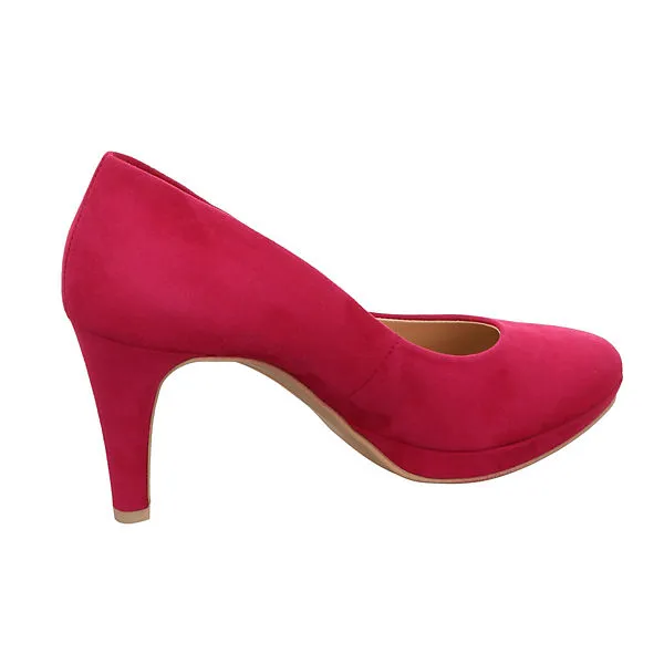 Paul Green Pumps Veloursleder Uni Klassische Pumps - Pink – Bild 5