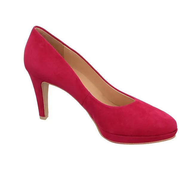 Paul Green Pumps Veloursleder Uni Klassische Pumps - Pink – Bild 6
