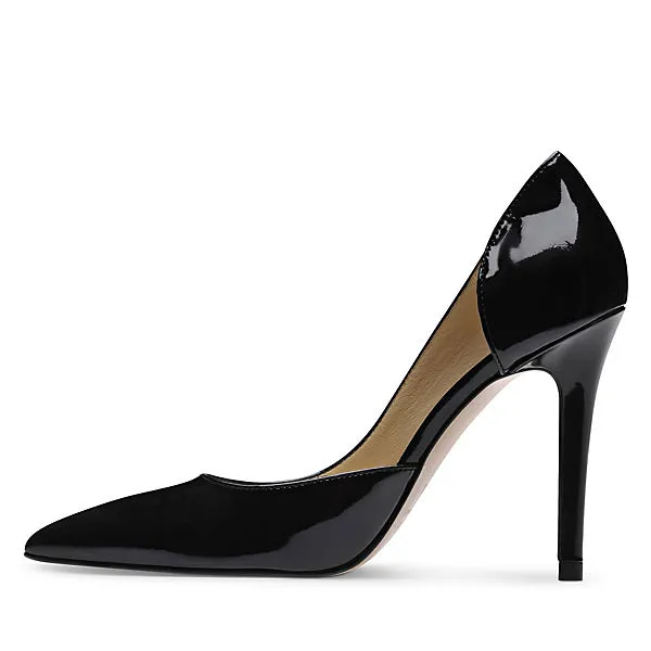EVITA Damen Pumps Halboffen ALINA Klassische Pumps - Schwarz – Bild 4