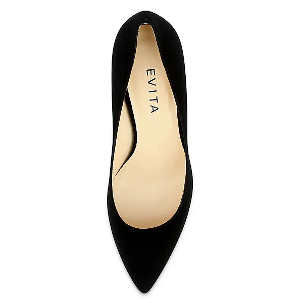EVITA Damen Pumps GIULIA Klassische Pumps - Schwarz – Bild 6