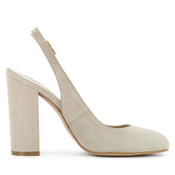 EVITA Damen Sling Pumps ILENEA Sling-Pumps - Grau/beige – Bild 5