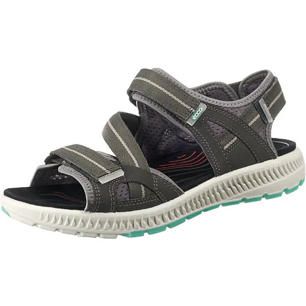 ECCO Cruise II Black/Black Starship/Zinnia Y Komfort-Sandalen - Grau