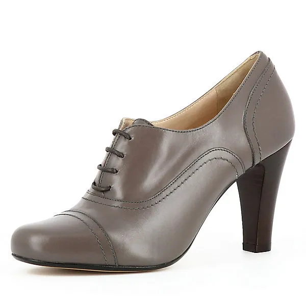 EVITA Damen Schnürpumps MARIA Klassische Pumps - Taupe