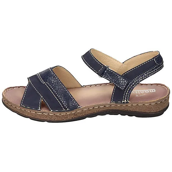 Manitu Sandalen Klassische Sandaletten - Blau – Bild 2