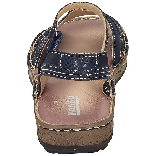 Manitu Sandalen Klassische Sandaletten - Blau – Bild 3