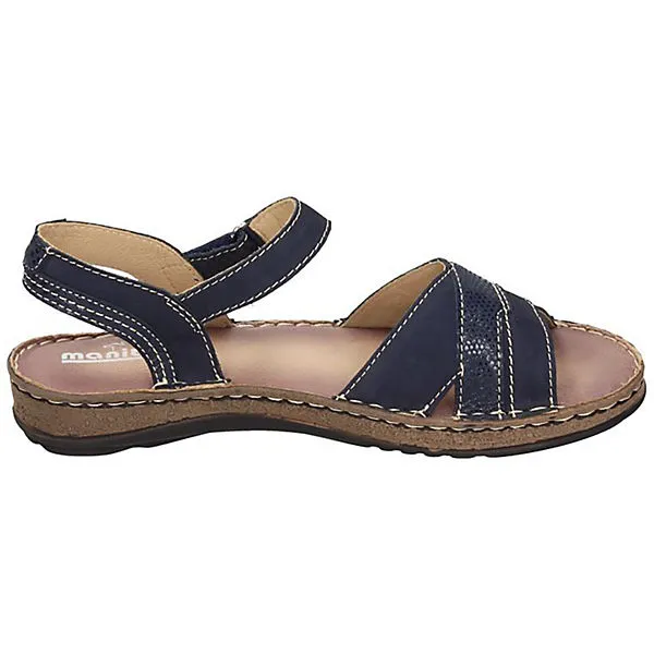Manitu Sandalen Klassische Sandaletten - Blau – Bild 4