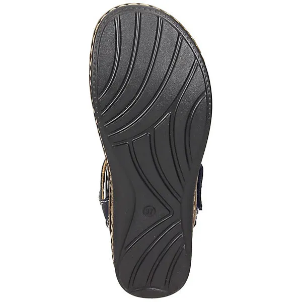 Manitu Sandalen Klassische Sandaletten - Blau – Bild 6