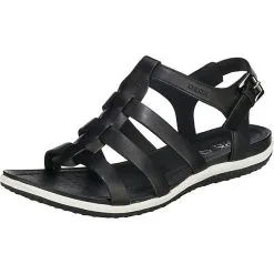 Geox D SANDAL VEGA Komfort-Sandalen - Schwarz