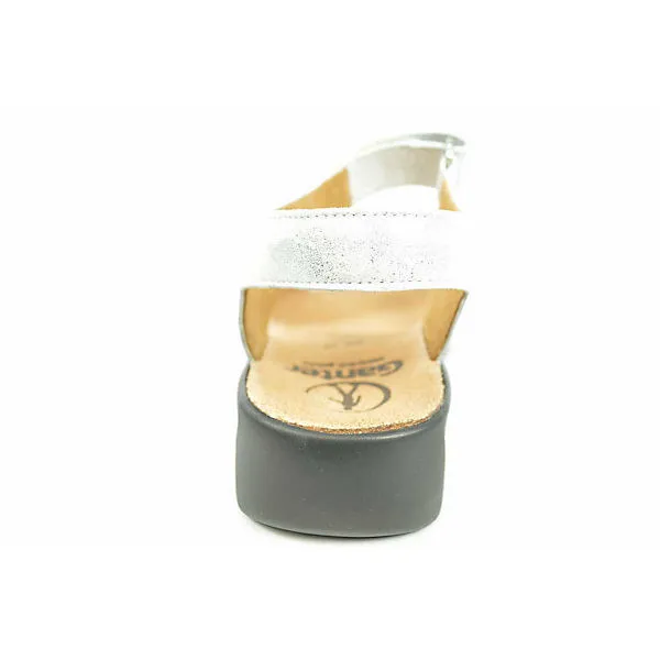 Ganter Sandalen/Sandaletten - Silber – Bild 3