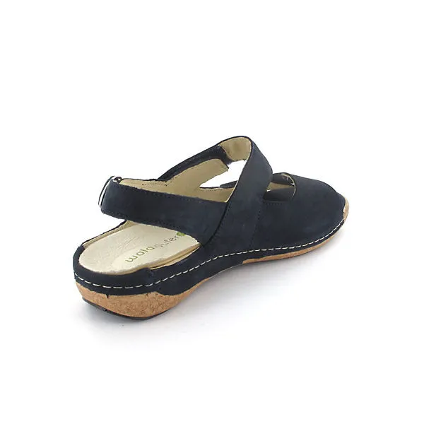 WALDLÄUFER Sandalen/Sandaletten - Blau – Bild 2