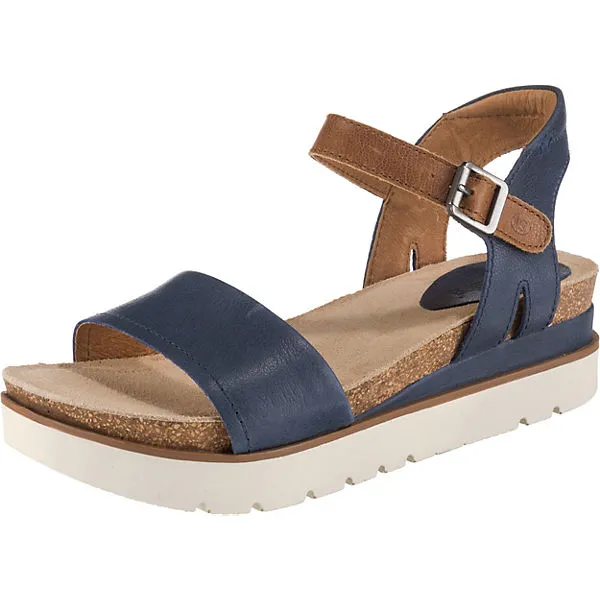 Josef Seibel Clea 01 Riemchensandalen - Blau-kombi