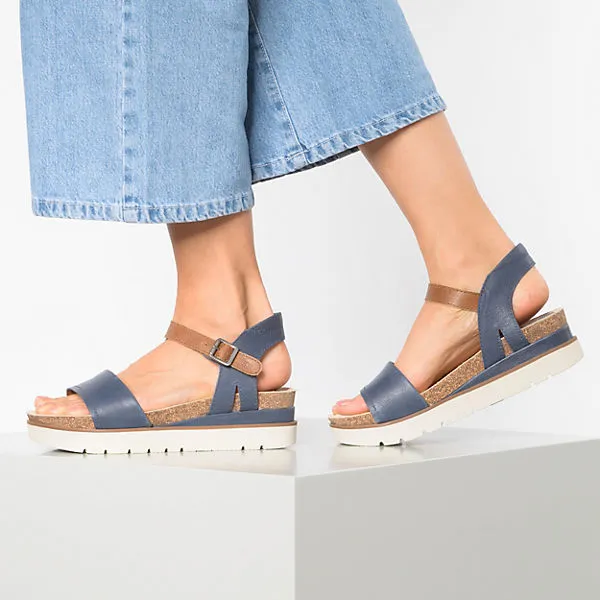 Josef Seibel Clea 01 Riemchensandalen - Blau-kombi – Bild 2