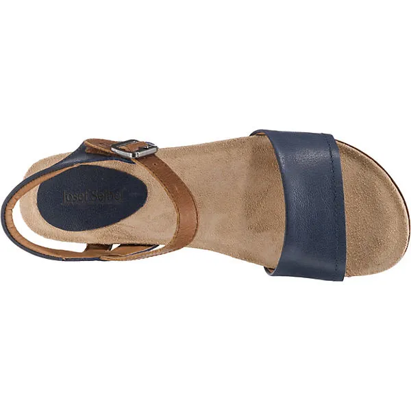 Josef Seibel Clea 01 Riemchensandalen - Blau-kombi – Bild 6